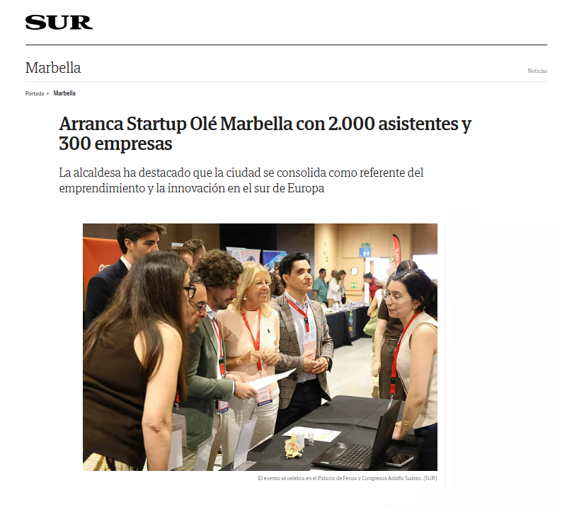 Arranca Startup Olé Marbella