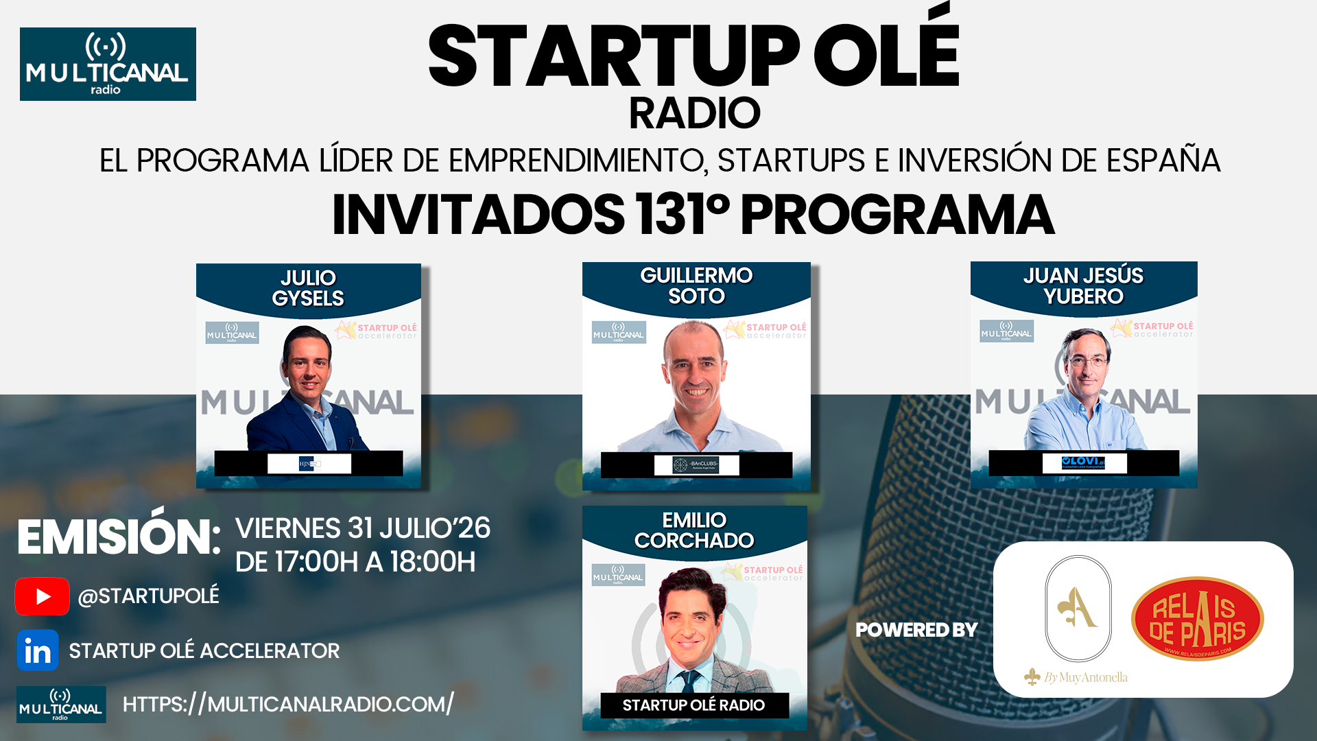 Startup Olé Radio | Programa 131