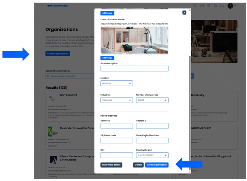 Step 8 - Create Organization